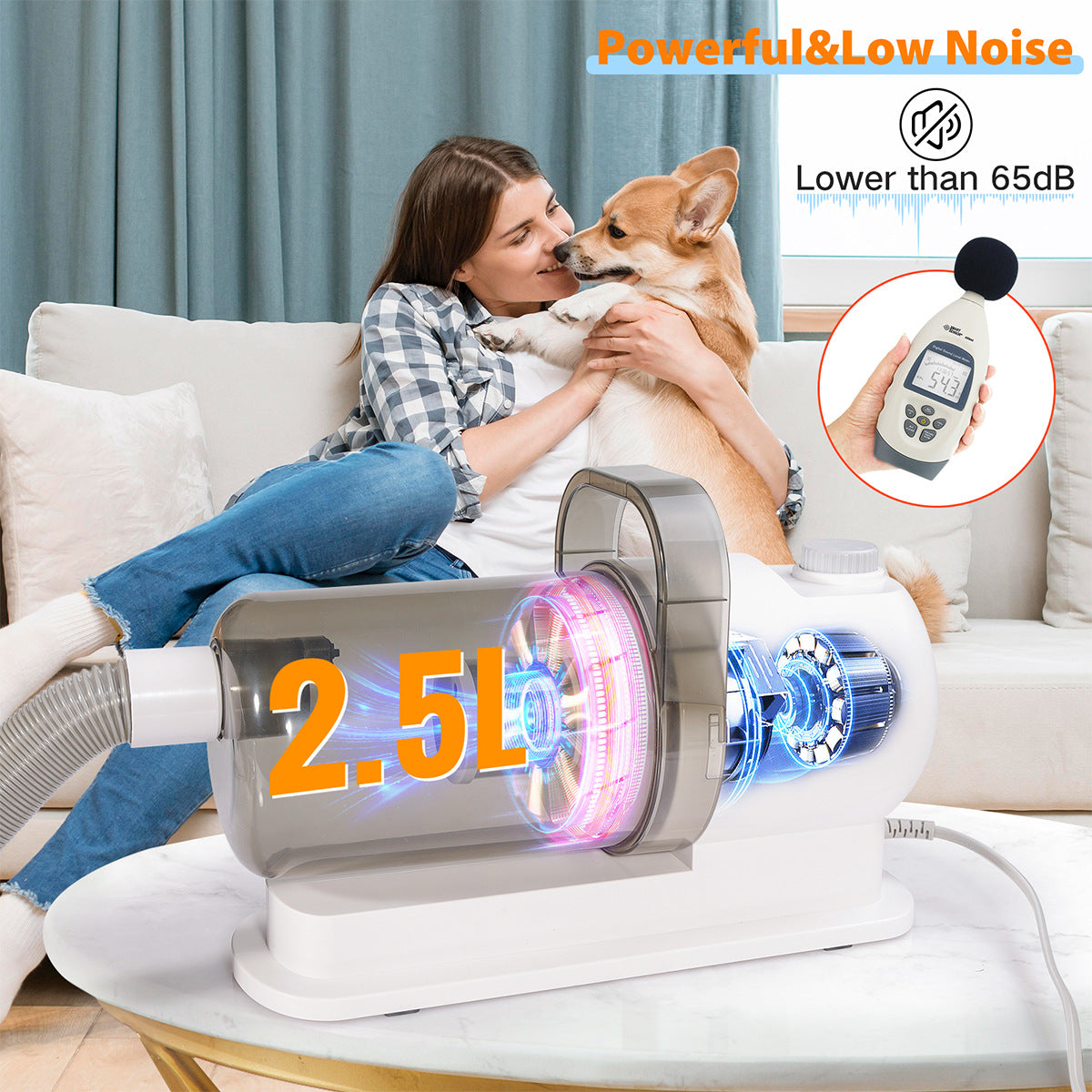 Pet Grooming Vacuum Kit Pet Grooming Vacuum & Hair Care Machine