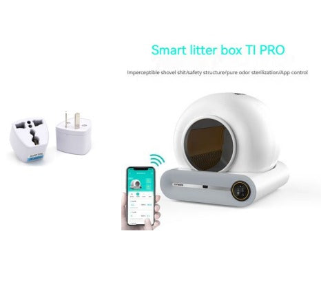 Smart Self-Cleaning Enclosed Cat Litter Box