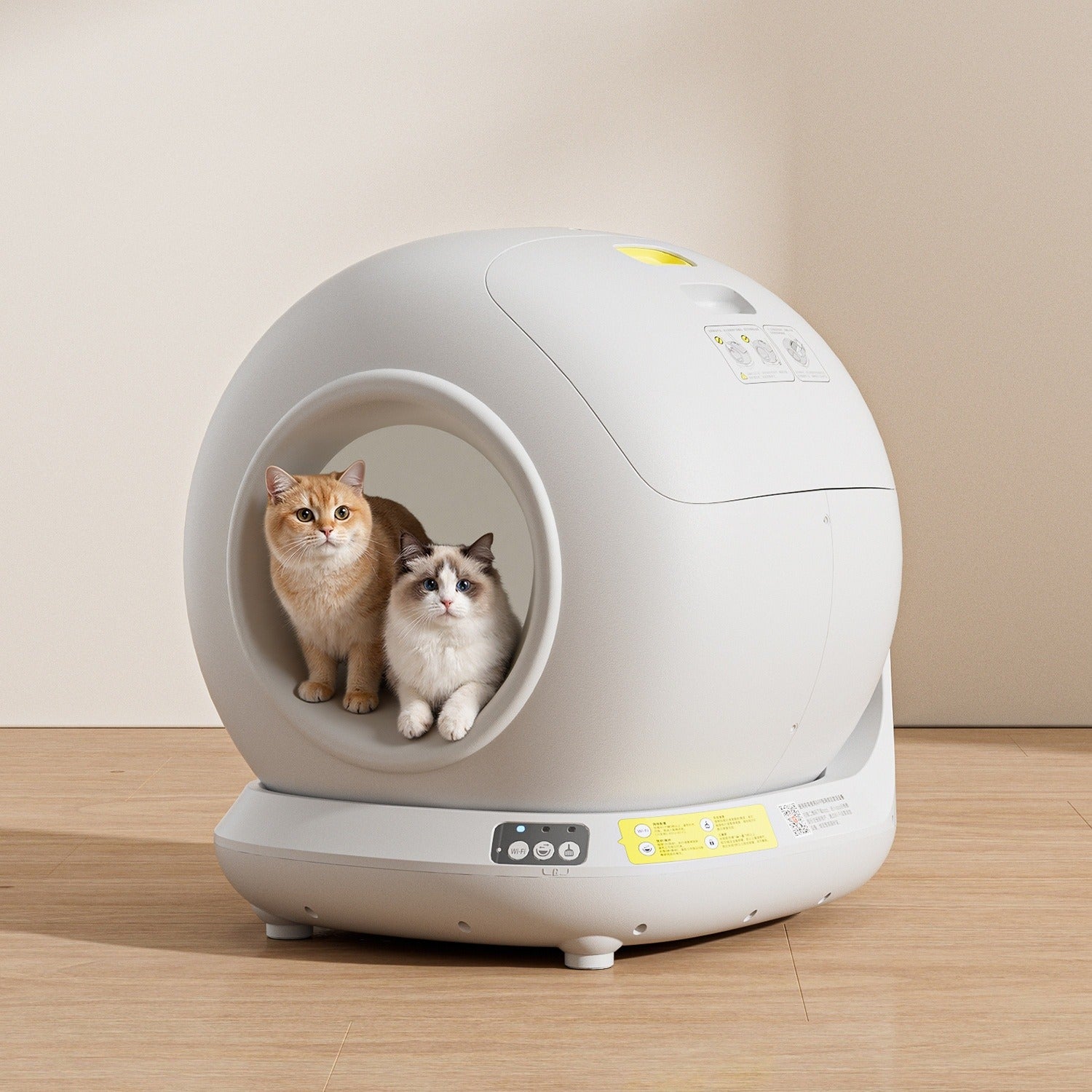 Automatic Self-Cleaning Enclosed Cat Litter Box