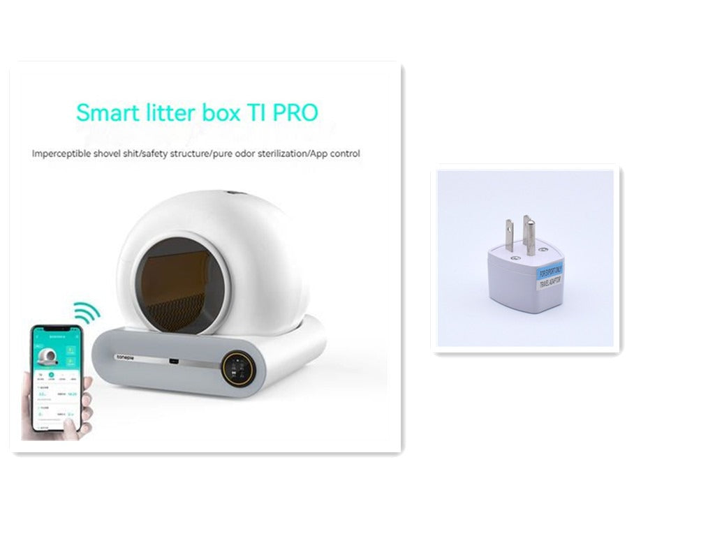 Smart Self-Cleaning Enclosed Cat Litter Box